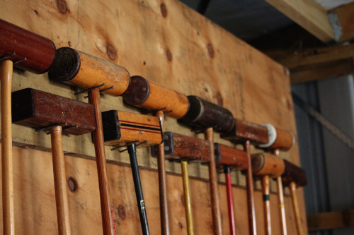 Croquet Mallets for hire